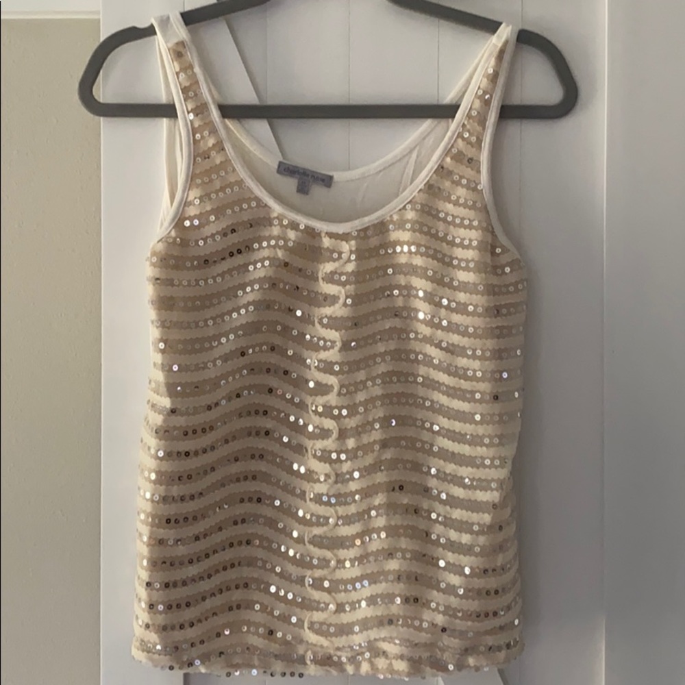 Sequins tank top